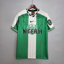 Camiseta retro de local de la selección nacional de Nigeria de 1996 para hombre