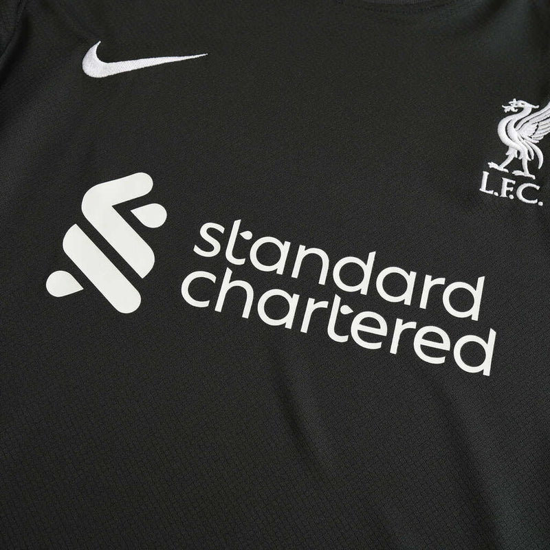Camiseta de aficionado del Liverpool Away II 24/25 para hombre - Negra