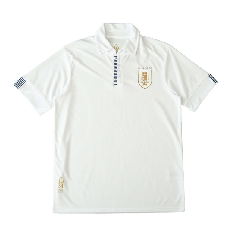 Camiseta de aficionado de la selección uruguaya de visitante II 24/25 para hombre - Blanca