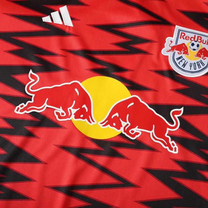 Camiseta de aficionado para hombre del RB New York Away II 24/25 - Roja