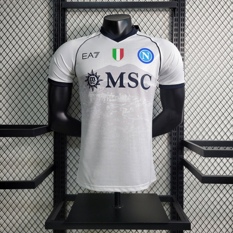 Camiseta visitante del Napolo II - Adidas Player 23/24 para hombre - Blanca