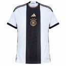 Camiseta Adidas de aficionado para hombre de la selección alemana local 22/23 (blanco y negro)