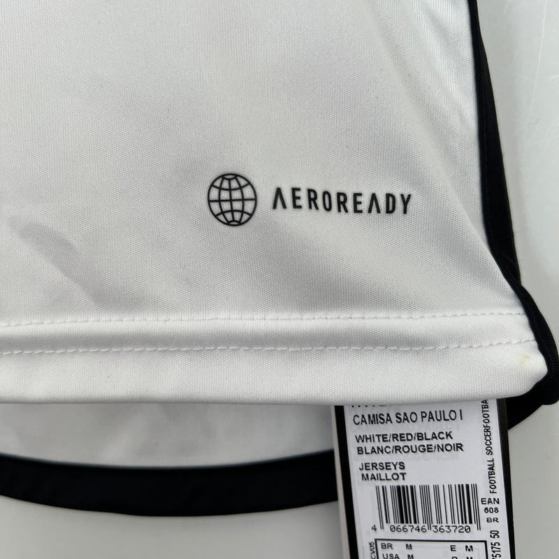 Camiseta Adidas para hombre del Sao Paulo I 23/24 - Blanca