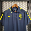 Camiseta de viaje de la selección brasileña 23/24 Fan Nike para hombre - Azul