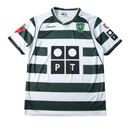 Camiseta retro de local del Sporting I 02/03 Fan Rebook para hombre - Verde y blanco