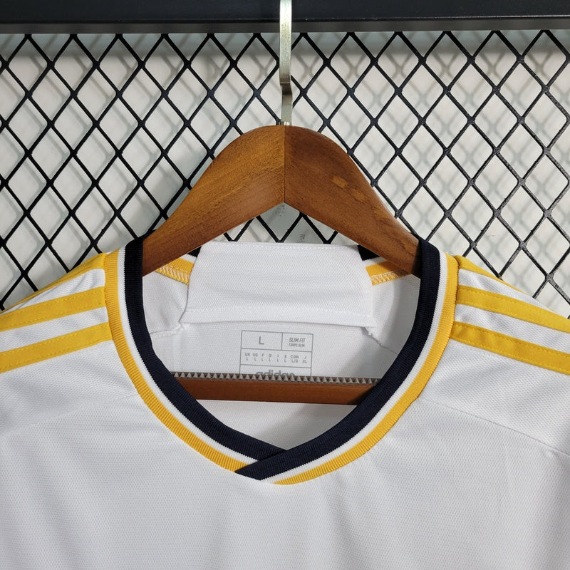 Camiseta Adidas Fan del Real Madrid - Manga Larga I 23/24 - Hombre - Blanco
