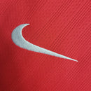 Camiseta retro de manga larga Nike para hombre del Manchester United 08/09 - Rojo