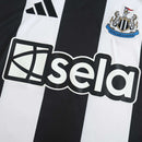 Camiseta de aficionado del Newcastle United (local, temporada 24/25), para hombre, en blanco y negro