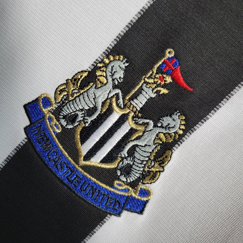 Camiseta retro Nike para aficionado del Newcastle United I 00/01 para hombre - Blanco y negro