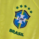 Camiseta Nike de local de la selección nacional de Brasil 2022 para mujer - Amarilla