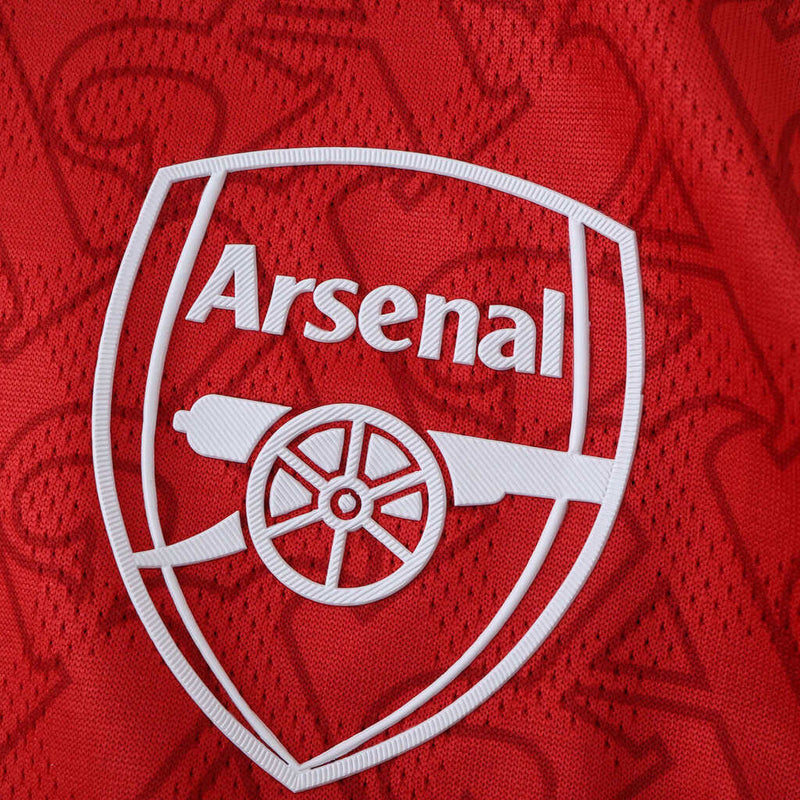 Camiseta local del Arsenal 2025/26 para hombre - Roja