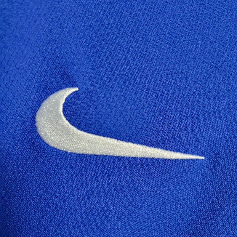 Camiseta Nike retro para hombre del Manchester United II 07/08 - Azul