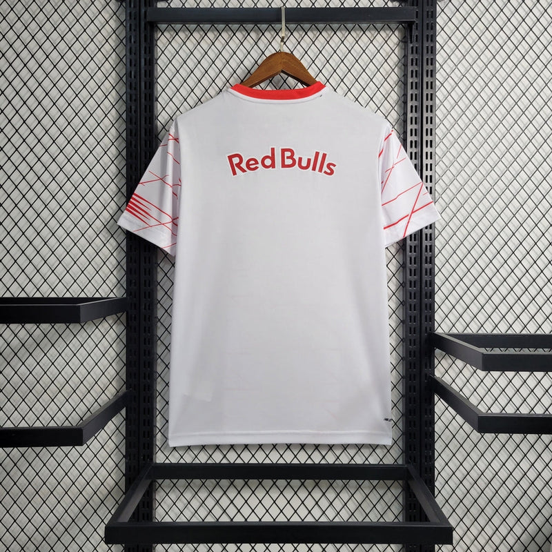 Camiseta de aficionado New Balance RB Bragantino 23/24 para hombre - Blanco