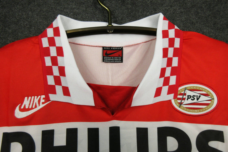 Camiseta retro local del PSV 1995/96 Nike Fan para hombre - Rojo y blanco