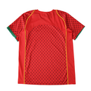 Camiseta retro de local de la selección nacional de Portugal 2004 para hombre - Roja
