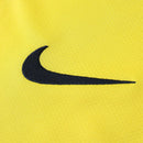 Camiseta retro de manga larga del Barcelona Away II 09/10 para hombre - Amarilla