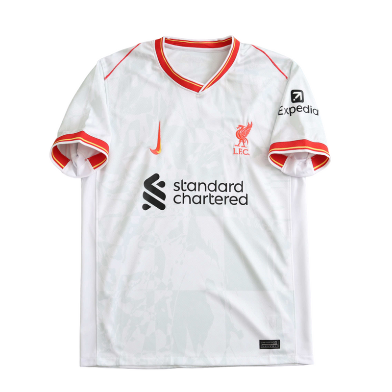 Camiseta de aficionado del Liverpool Third II 24/25 para hombre - Blanca