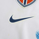 Camiseta de aficionado de la selección nacional de Noruega (visitante II 24/25) - Blanca