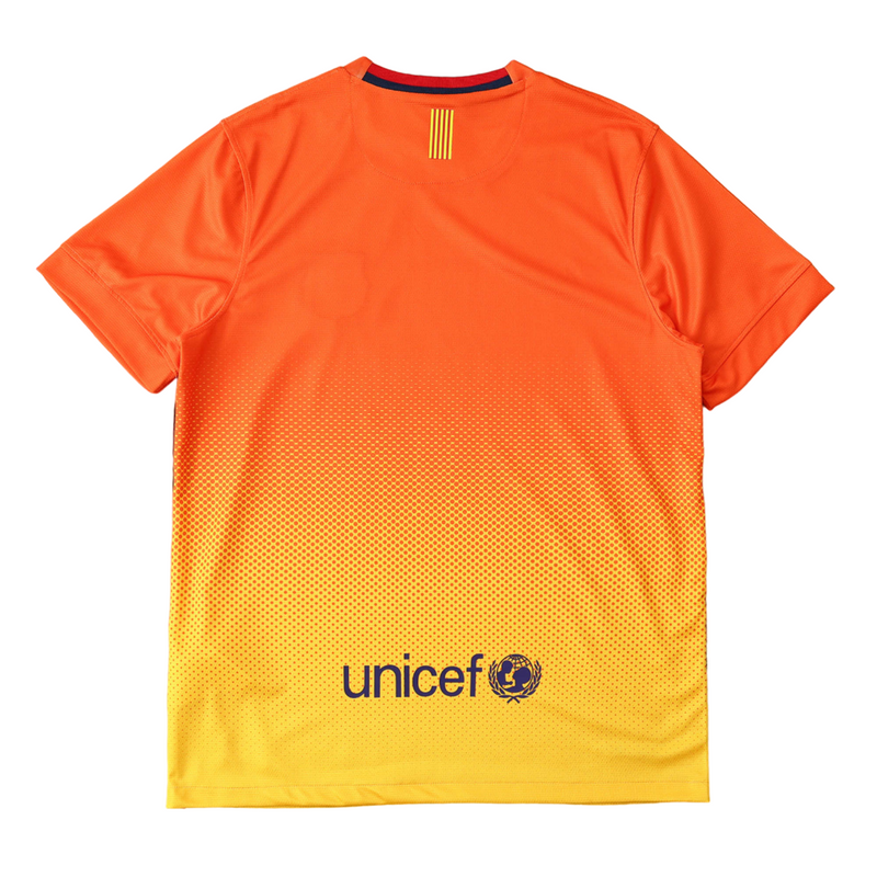 Camiseta Nike de visitante del Barcelona Retro II 12/13 para hombre - Naranja