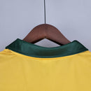 Camiseta retro de la selección brasileña de 1990 - Brasil I (hombre) - Amarilla y verde