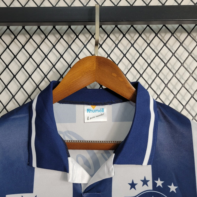 Camisa retro de hombre Botafogo 1994 - Blanco y negro