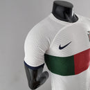 Camiseta Nike de visitante de la selección nacional de Portugal 22/23 para hombre - Blanco roto