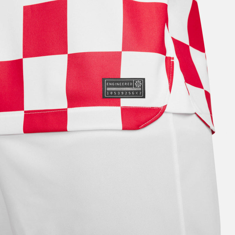 Camiseta Nike de aficionado para hombre de la selección nacional de Croacia (local 22/23) - Roja y blanca