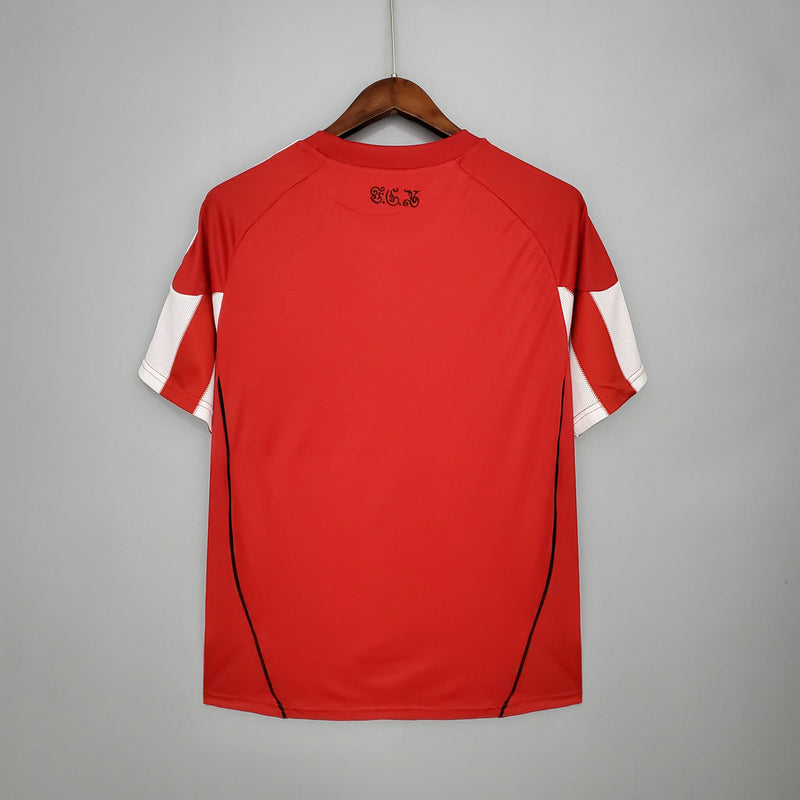 Camiseta retro local del Bayern Múnich 10/11, camiseta Adidas para hombre, color rojo y blanco