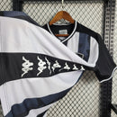 Camiseta de aficionado Kappa del Botafogo Home 19/20 para hombre - Blanco y negro