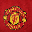 Camiseta y pantalón corto del Manchester United para niños (talla 25-26) - Rojo