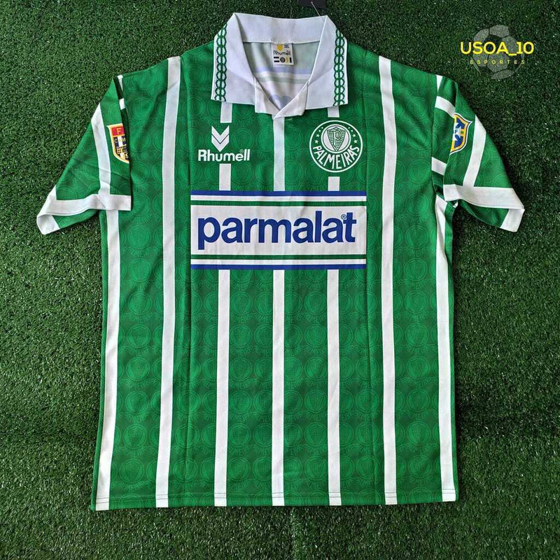 Camiseta retro de Rhumell del Palmeiras I 1993 para hombre - Verde