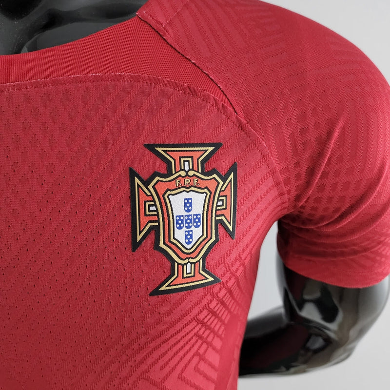 Camiseta Nike de jugador de la selección nacional de Portugal 22/23 (local, hombre) - Rojo y verde