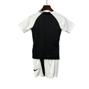 Camiseta y pantalón corto de la reserva del Corinthians para niños - Negro