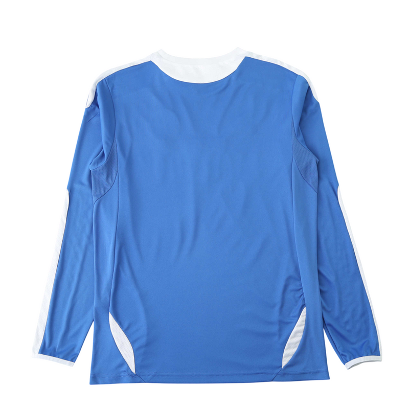 Camiseta retro de manga larga de local del Chelsea 11/12 para hombre - Azul