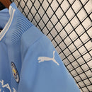 Camiseta del Manchester City - Manga larga I 23/24 Puma Fan para hombre - Azul