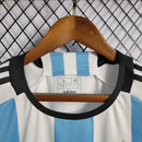 Camiseta de la Selección Argentina Tres Estrellas - Campeón 2022 Adidas Fan para hombre - Azul y blanco