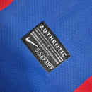 Camiseta retro local del Barcelona 10/11 Nike para aficionados - Roja y azul
