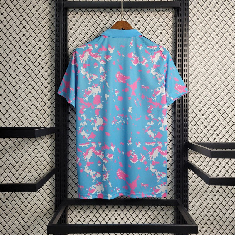 Camiseta Adidas Miami Travel 23/24 Fan para hombre - Azul bebé