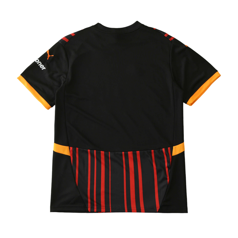 Camiseta de aficionado del Galatasaray Third Third III (local 24/25) para hombre - Negra