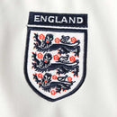 Camiseta retro de local de la selección nacional de Inglaterra 2000 para hombre - Blanca
