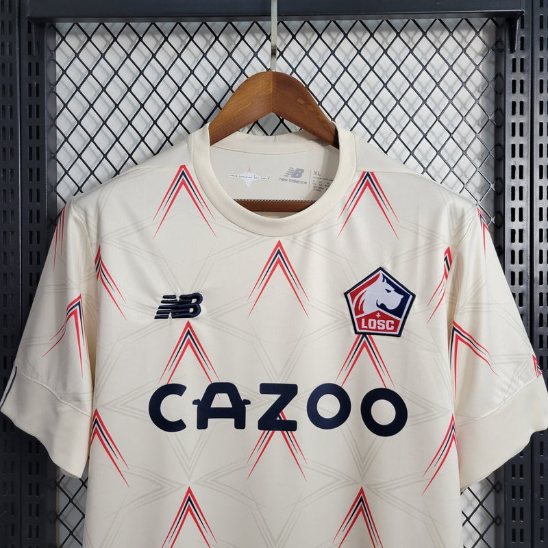 Camiseta New Balance Lille IIII 23/24 para hombre - Beige