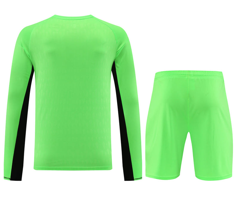 Conjunto de portero de manga larga del Bayern Múnich 23/24 para hombre - Verde (copia)