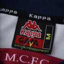 Camiseta retro de manga larga para aficionado del Manchester City 97/98 para hombre