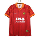 Camiseta retro de local Diadora Roma para hombre I 99/00 Fan - Marrón