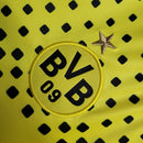 Camiseta retro de aficionado Kappa del Borussia Dortmund 11/12 (amarilla)