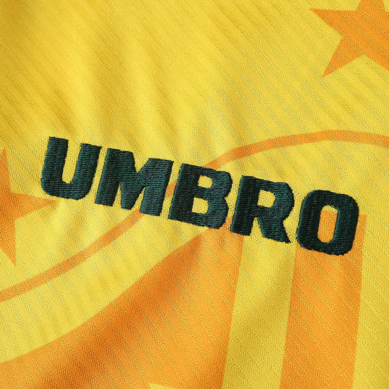 Camiseta retro de la selección brasileña 94/95 - Brasil I Hombre - Amarilla