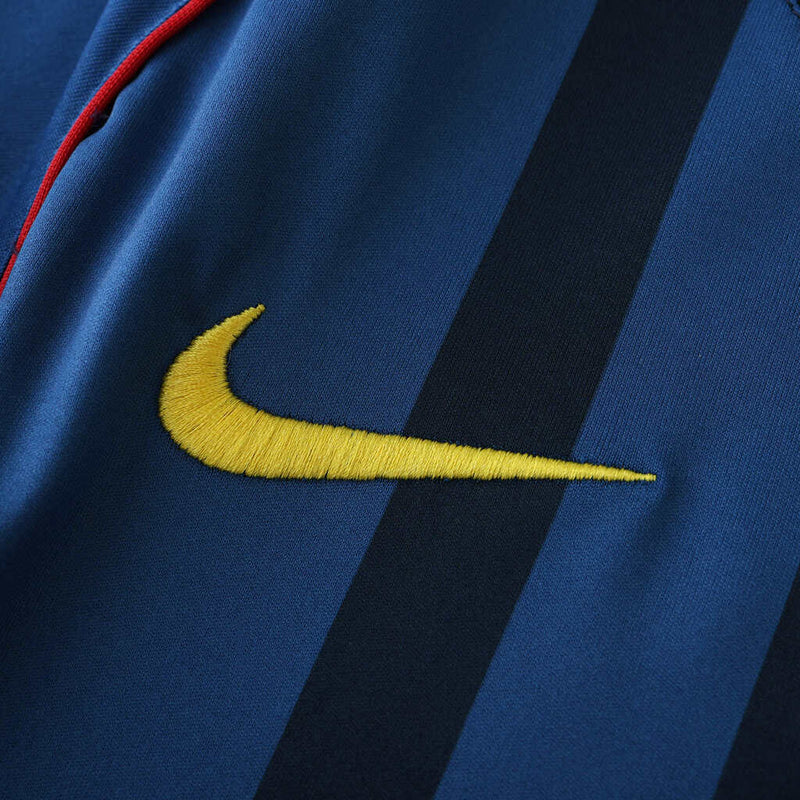 Camiseta retro de visitante del Barcelona II 03/04 para hombre - Azul