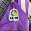 Camiseta Adidas de aficionado del Valladolid 22/23 para hombre (morado y blanco)