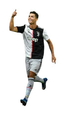 Camiseta retro de aficionado de la Juventus Home 19/20 para hombre - Blanco y negro