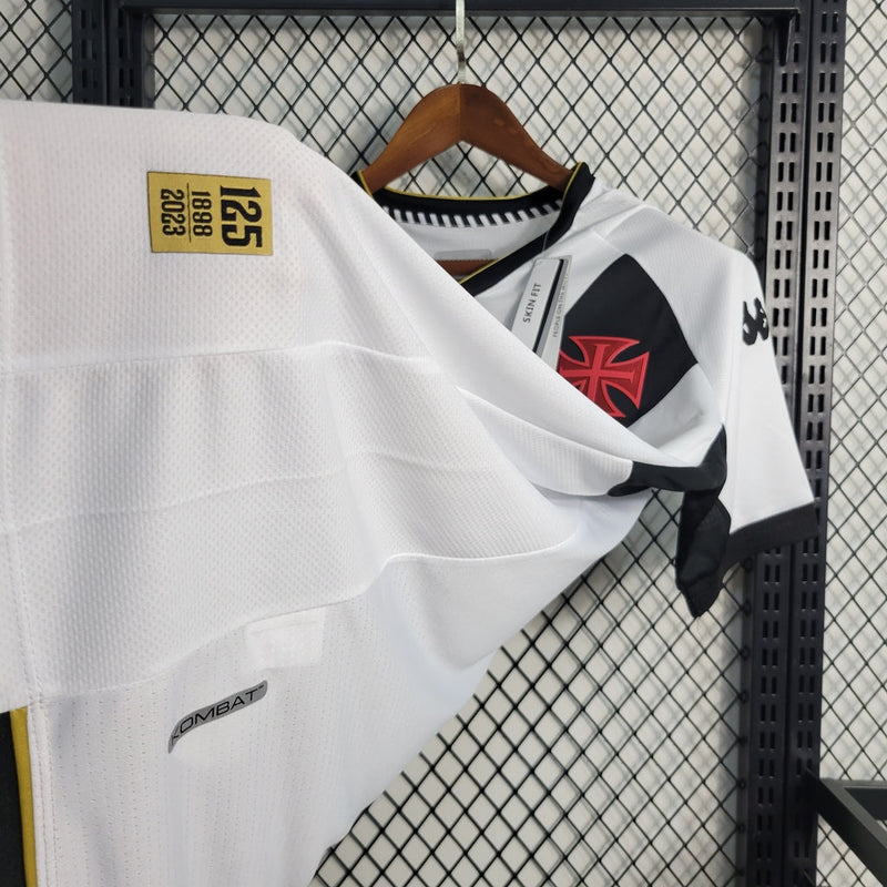 Camiseta de aficionado Kappa Vasco Home 23/24 para hombre - Blanca
